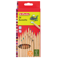 Herlitz Hungária Kft. Herlitz Színesceruza/24 szín, natúr, FSC színes ceruza