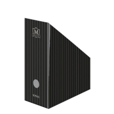 Herlitz Iratpapucs karton összehajtható Herlitz Montana A/4 11 cm gerinccel fekete irattartó