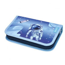 Herlitz kihajtható tolltartó, Cosmic Explorer/Űr, 2 klapnis (31 részes töltött) tolltartó