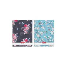 Herlitz Ladylike A4 80lapos kockás spirálfüzet (HERLITZ_50021451) füzet