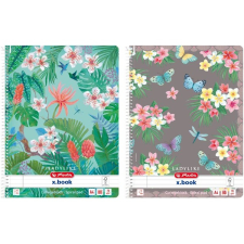 Herlitz Ladylike A4 80lapos perforált vonalas spirálfüzet füzet