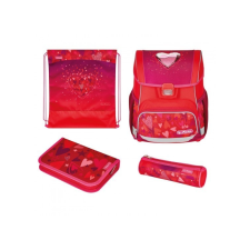 Herlitz Loop Plus iskolatáska szett, Sweet Hearts/Szivecskés iskolatáska