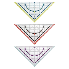 Herlitz my.pen 25cm-es színes háromszögvonalzó 11367976 vonalzó