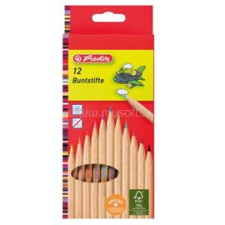 Herlitz natúrfa 12db-os vegyes színű színes ceruza (HERLITZ_08660086) színes ceruza