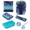 Herlitz SoftLight Plus Greenline Blue Ice iskolatáska - Kék