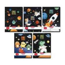 Herlitz Space Adventure A5 12-32 3. osztályos vonalas füzet (HERLITZ_400200794) füzet
