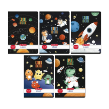 Herlitz Space Adventure A5 21-32 vonalas füzet (400200769) füzet