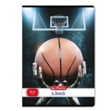 Herlitz Sport kockás füzet, A4, Kosárlabda füzet