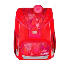 Herlitz UltraLight Iskolatáska, Sweet Hearts/Cica iskolatáska