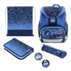 Herlitz UltraLight Plus iskolatáska szett, Blue Shark