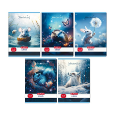 Herlitz Wonderland A5 21-32 vonalas füzet (400200768) füzet