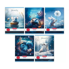 Herlitz Wonderland: A5-ös vonalas füzet 4. osztálytól - többféle füzet