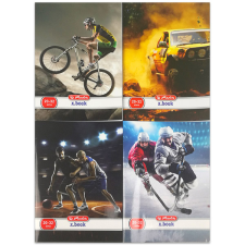 Herlitz Xbook: Sportos 32 lapos A5 sima füzet - Többféle (09543661) füzet
