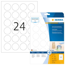 HERMA 40 mm átmérőjű Jelölő pötty átlátszó (600 cimke / csomag) etikett