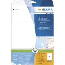 HERMA Adressetiketten A4 weiß 99,1x67,7 mm Papier 200 St. (5077) etikett