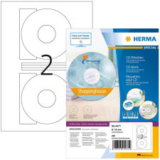 HERMA CD-Etiketten A4 weiß 116 mm Papier opak 200 St. (4471) etikett
