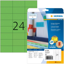 HERMA Etiketten A4 grün 70x37 mm Papier matt 480 St. (4469) etikett