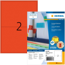 HERMA Etiketten A4 rot  199,6x143,5mm Papier matt 1400 St. (4567) etikett