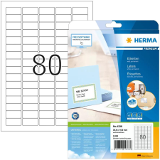HERMA Etiketten A4 weiß 35,6x16,9 mm Papier matt 2000 St. (4336) etikett