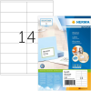 HERMA Etiketten Premium A4 weiß 105x41  mm Papier 1400 St. (4475)
