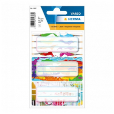 HERMA Füzetcímke Herma 3x3 db/csomag Vario Színek füzetcímke