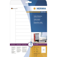 HERMA Video-Etiketten A4 weiß 147,3x20  mm Papier 325 St. (5069) etikett