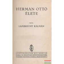 Herman Ottó élete irodalom