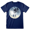 Heroes ET|E.T. Mimozemšťan - Moon Ride Silhouette - tričko S