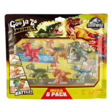  HEROES of Goo Jit Zu Jurassic World minifigura 6db játékfigura