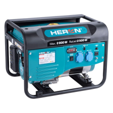 Heron , benzinmotoros áramfejlesztő, max 2600 VA, egyfázisú (MDB-8896416) aggregátor
