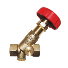  HERZ Strömax univerzális ferdeszelep, 6/4&amp;#34; hűtés, fűtés szerelvény