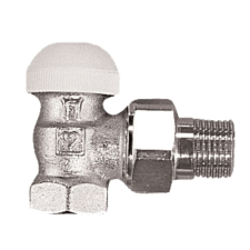 HERZ TS-90 termosztatikus radiátorszelep, sarok, 3/8" hűtés, fűtés szerelvény