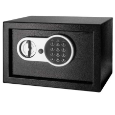 Herzberg hg-03855: 20x31x20cm: dupla reteszes elektronikus digitális acél széf - 20x31x20cm széf