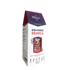 Hester's Life Girlpower Granola - málnás granola 320g reform élelmiszer