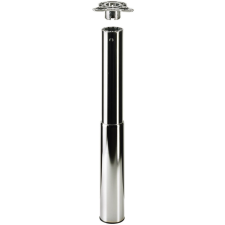 HETTICH 46064 Jelani asztalláb 690/80 mm nemesacél bútor