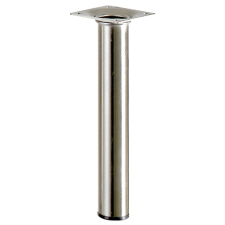 Hettich asztalláb 30 mm x 200 mm rozsdamentes acél bútor