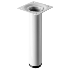 Hettich asztalláb, átmérő: 30 mm x 150 mm, fehér bútor