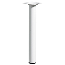 Hettich asztalláb átmérője 30 mm x 250 mm fehér bútor