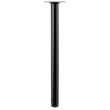 Hettich asztalláb átmérője 30 mm x 400 mm fekete bútor