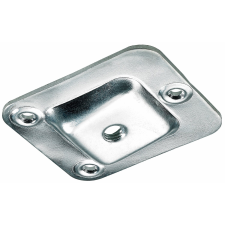 Hettich szerelőlap asztallábhoz 58 x 67 mm 10° horganyzott bútor