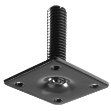  Hettich szerelőlap asztallábhoz M10 menettel 90 mm x 90 mm bútor