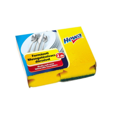 Hewa Mosogatószivacs dörzsi 2 db/csomag formázott Hewa tisztító- és takarítószer, higiénia