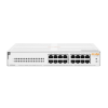 Hewlett Packard Hewlett 1430 16G Class4 PoE 124W (unmanaged) L2 Gigabit Ethernet (10/100/1000) Ethernet-áramellátás (PoE) 1U Fehér