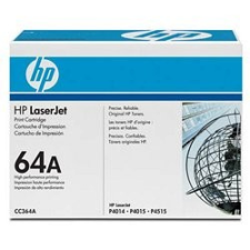 Hewlett Packard HP lézertoner CC364A No.64A fekete 10000 old. nyomtatópatron & toner