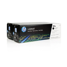 Hewlett Packard HP lézertoner CF210XD No.131X fekete 2x2400 old. nyomtatópatron & toner