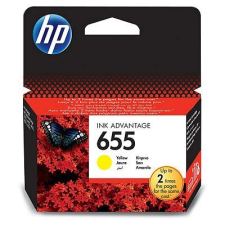 Hewlett Packard HP tintapatron CZ112AE No.655 sárga 600 old. nyomtatópatron & toner