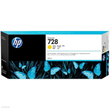 Hewlett Packard HP tintapatron F9K15A No.728 sárga 300ml nyomtatópatron & toner