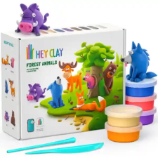 Hey Clay - "Erdei állatok" színes gyurma készlet gyurma