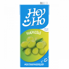 Hey-Ho fehérszőlő ital 1 l üdítő, ásványviz, gyümölcslé