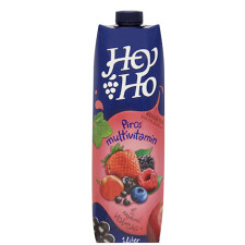 Hey-Ho Piros Multivitamin 25% 1l TETRA /12/ üdítő, ásványviz, gyümölcslé